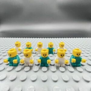 A8　レゴ　ミニフィグ　ベイビーミックス　10個セット　新品未使用　LEGO社純正品