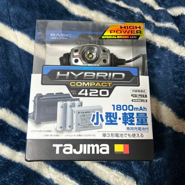 タジマ LEDヘッドライトC421Dセット LE-C421D-SP 手元から足元まで照らす大径照射タイプ TAJIMA