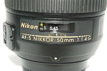 【☆美品★ レンズフィルター付☆】NIKON ニコン AF-S NIKKOR 50mm F1.4G◆標準単焦点レンズ y1210_画像9