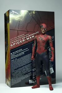 1/6 Spider-Man Battle damage custom . wool friend Lee * Neighborhood no-* way * Home hot toys Samurai mi1 jpy ~