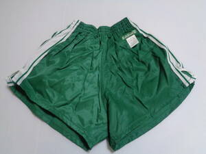 S green × white U-775ka luna kjelenkje Len k table nylon reverse side rayon short bread short pants gym uniform Showa Retro unused 