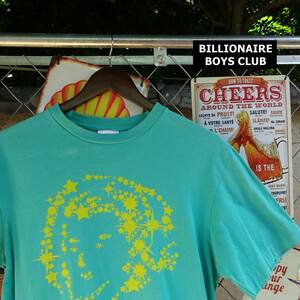  Billionaire Boys Club 90s футболка M Mexico производства голубой иллюстрации T 10123
