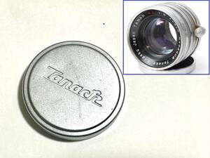 [ exclusive use lens cap ] domestic production L mount lens rice field middle optics tana-Tanar f2/5cm exclusive use lens cap 