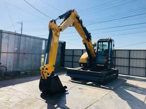 Yanmar B7-5B。.倍速 。A/C。マルチ 。Crane仕様。 　7ｔクラス 油圧ショベル。