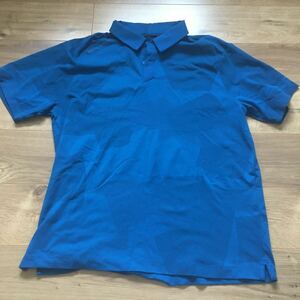 アンダーアーマー 半袖ポロシャツ ブルー 系　ＸＬサイズ 美品　ゴルフ ポロシャツ