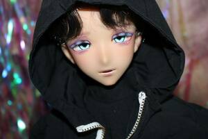 Art hand Auction Tanakaya-san. IMOMODOLL 1/3 Custom Head Cabochon Eye 077, doll, Character Doll, Custom Doll, Main unit