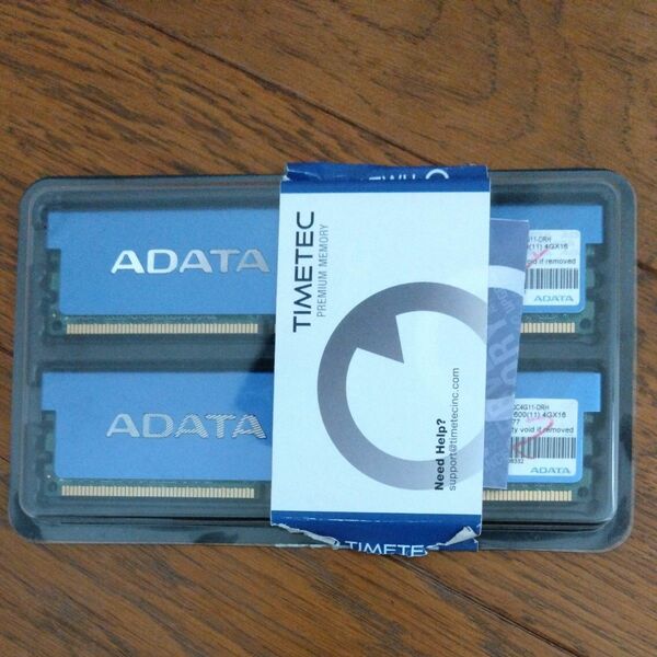 ADATA DDR3 8GB ×2枚 デスクトップPC用メモリ ジャンク扱い