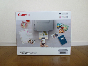 即納　キャノン　TS3530　プリンター　白　CANON　PIXUS　（純正インク BC-365、BC-366 なし）スキャナー、コピー、スマホ印刷可能！