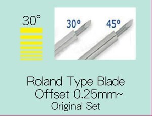 * новый товар Roland * плоттер для бритва (30°)5 шт. входит бесплатная доставка!