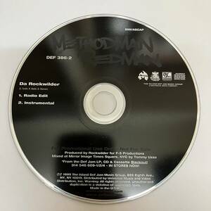 裸30 HIPHOP,R&B METHODMAN REDMAN - DA ROCKWILDER INST,シングル CD 中古品