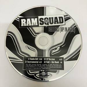 裸32 HIPHOP,R&B RAM SQUAD - BALLERS (UP IN HERE) INST,シングル CD 中古品