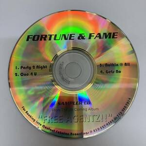 裸33 HIPHOP,R&B FORTUNE & FAME - SAMPLER シングル CD 中古品