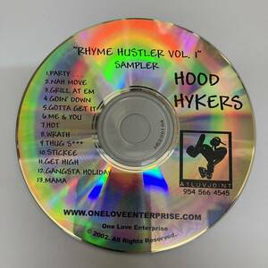 裸33 HIPHOP,R&B HOOD HYKERS - RHYME HUSTLER VOL.I SAMPLER シングル CD 中古品
