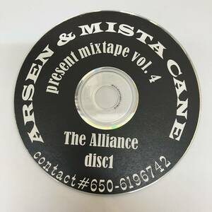 裸33 HIPHOP,R&B ARSEN & MISTA CANE PRESENT MIXTAPE VOL.4 アルバム CD 中古品