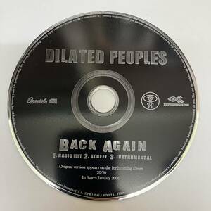 裸33 HIPHOP,R&B DILATED PEOPLES - BACK AGAIN INST,シングル CD 中古品