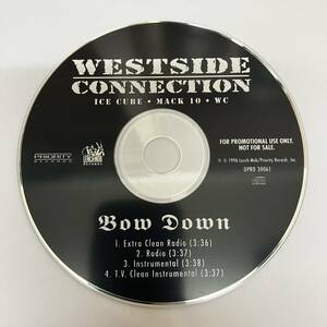 裸33 HIPHOP,R&B WESTSIDE CONNECTION - BOW DOWN INST,シングル,PROMO盤 CD 中古品