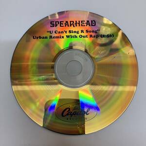 裸38 HIPHOP,R&B SPEARHEAD - U CAN'T SING R SONG URBAN REMIX WITH OUT RAP シングル CD 中古品