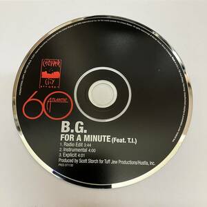 裸41 HIPHOP,R&B B.G. - FOR A MINUTE INST,シングル CD 中古品