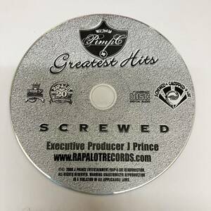 裸41 HIPHOP,R&B PIMP C - GREATEST HITS SCREWED アルバム CD 中古品