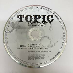 裸42 HIPHOP,R&B TOPIC - I GOT TO GET IT INST,シングル CD 中古品