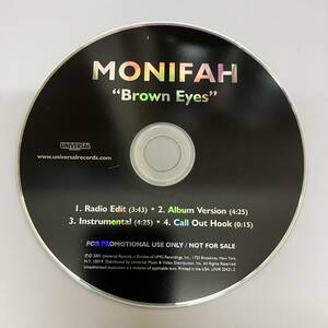 裸42 HIPHOP,R&B MONIFAH - BROWN EYES INST,シングル,PROMO盤 CD 中古品