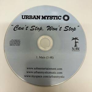 裸42 HIPHOP,R&B URBAN MYSTIC - CAN'T STOP, WON'T STOP シングル CD 中古品