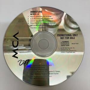 裸42 HIPHOP,R&B IMMATURE - NEVER LIE INST,シングル,PROMO盤 CD 中古品