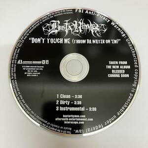 裸45 HIPHOP,R&B BUSTA RHYMES - DON'T TOUCH ME INST,シングル CD 中古品