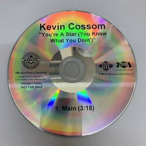 裸45 HIPHOP,R&B KEVIN COSSOM - YOU'RE A STAR (YOU KNOW WHAT YOU DOIN') シングル,PROMO盤 CD 中古品