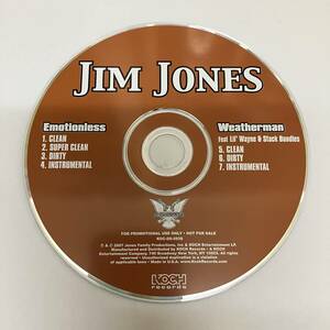 裸49 HIPHOP,R&B JIM JONES - EMOTIONLESS / WEATHERMAN INST,シングル CD 中古品