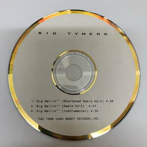 裸49 HIPHOP,R&B BIG TYMERS - BIG BALLIN INST,シングル CD 中古品