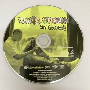 裸51 HIPHOP,R&B CHRIS BROWN - SAY GOODBYE シングル CD 中古品