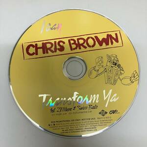 裸54 HIPHOP,R&B CHRIS BROWN - ICAN TRANSFORM YA シングル,PROMO盤 CD 中古品