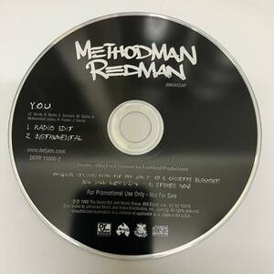 裸54 HIPHOP,R&B METHODMAN / REDMAN - Y.O.U. INST,シングル CD 中古品