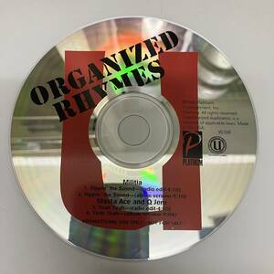 裸54 HIPHOP,R&B ORGANIZED RHYMES - MILITIA シングル CD 中古品