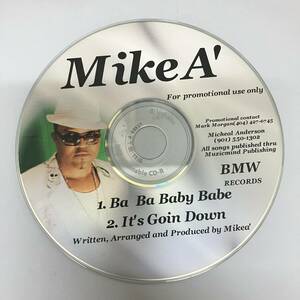 裸54 HIPHOP,R&B MIKE A' - BA BA BABY BABE / IT'S GOIN DOWN シングル,PROMO盤 CD 中古品