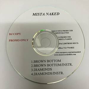 裸54 HIPHOP,R&B MISTA NAKED - BROWN BOTTOM シングル,PROMO盤 CD 中古品