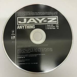 裸54 HIPHOP,R&B JAY-Z - ANYTHING INST,シングル CD 中古品