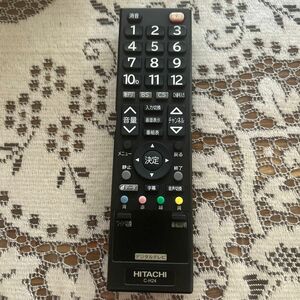 HITACHI テレビリモコン　C-H24