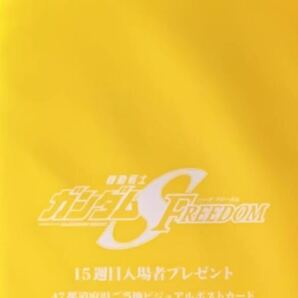 劇場版 機動戦士ガンダム SEED FREEDOM 第15弾 15週入場者特典 プレゼント 47都道府県ご当地ビジュアルポストカード ラクス メイリン 熊本の画像2