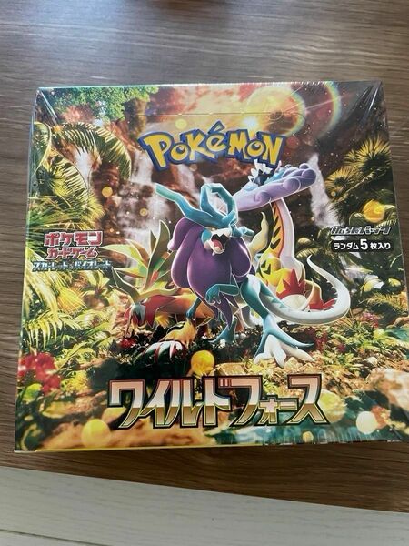 ポケモンカードゲーム ワイルドフォース 1BOX シュリンク付き