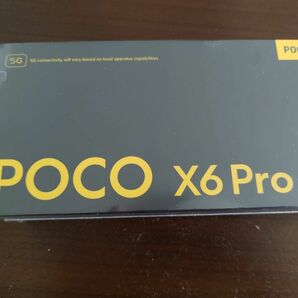 poco x6 pro 12G 512g　イエロー　グローバル