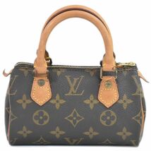 本物 ルイヴィトン LOUIS VUITTON LV ミニスピーディ モノグラム ハンドバッグ ポーチ M41534_画像1