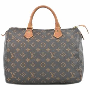 本物 ルイヴィトン LOUIS VUITTON LV 旧型 スピーディ 30 モノグラム ミニボストンバッグ ハンドバッグ ブラウン M41526