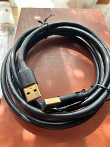 UGREEN USB 3.0 ケーブル AtoAオス-オス高速データ転送 速度最大5Gbp USBケーブル ブラック -2m