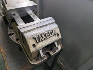 武田機械 TAKEDA タケダ TK-175 油圧 マシンバイス 中古　油圧バイス