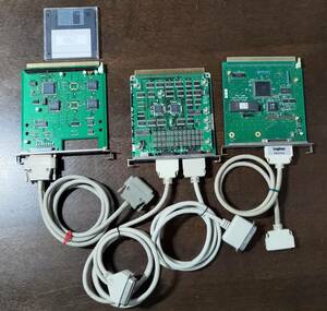 緑電子MDC-925L SCSI I/F & I/O DATA RSA-98Ⅲ/S 高速シリアル & NEC PC-9801-94 プリンター出力ボードの3枚