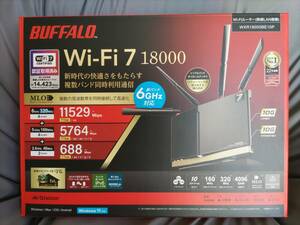 バッファロー　Wi-Fiルーター　無線LAN親機　WXR18000BE10P　新品未開封品