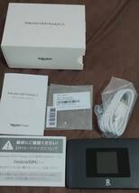 楽天モバイル Rakuten WiFi Pocket 2c BLACK_画像3