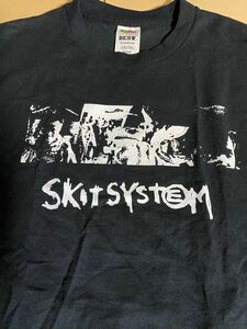 SKITSYSTEM スキットシステム　バンド Tシャツ　ハードコアパンク
